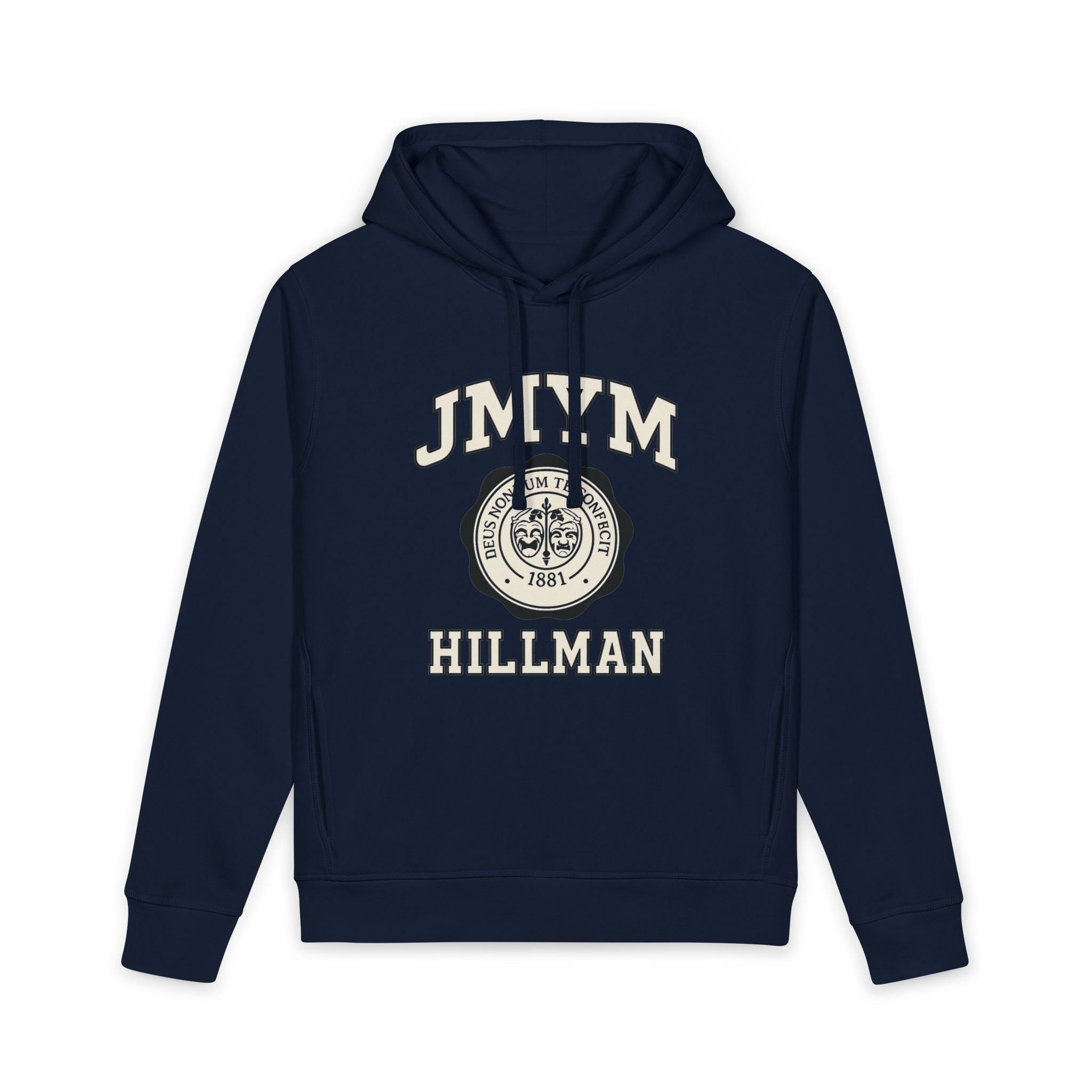 Different World x JMYM Logo Hoodie — Organic Side Pocket Sounder