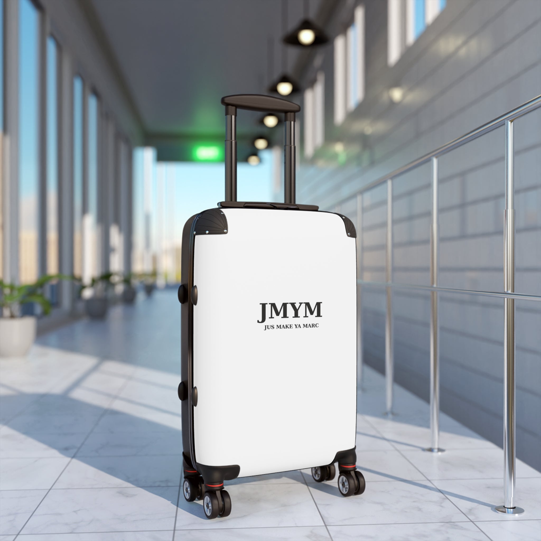 Monogram JMYM Carry-On Suitcase – Personalized Travel Luggage
