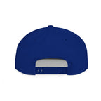 Flat Bill Snapback Hat — “jus make ya marc” Signature Logo