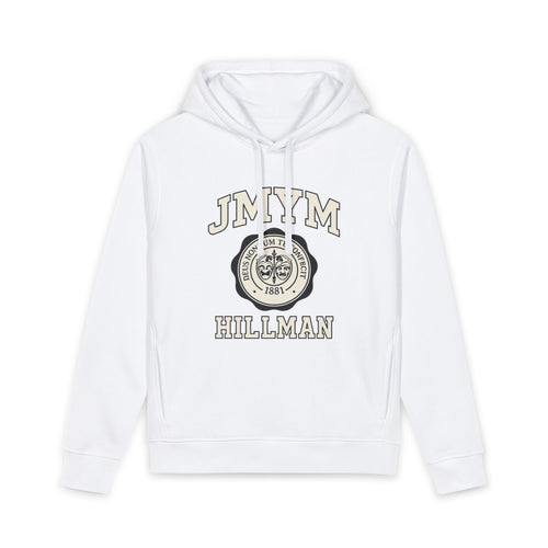 Different World x JMYM Logo Hoodie — Organic Side Pocket Sounder