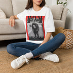 Mona Lisa Eyes Artist Logo Tee — JMYM Signature Art T-Shirt