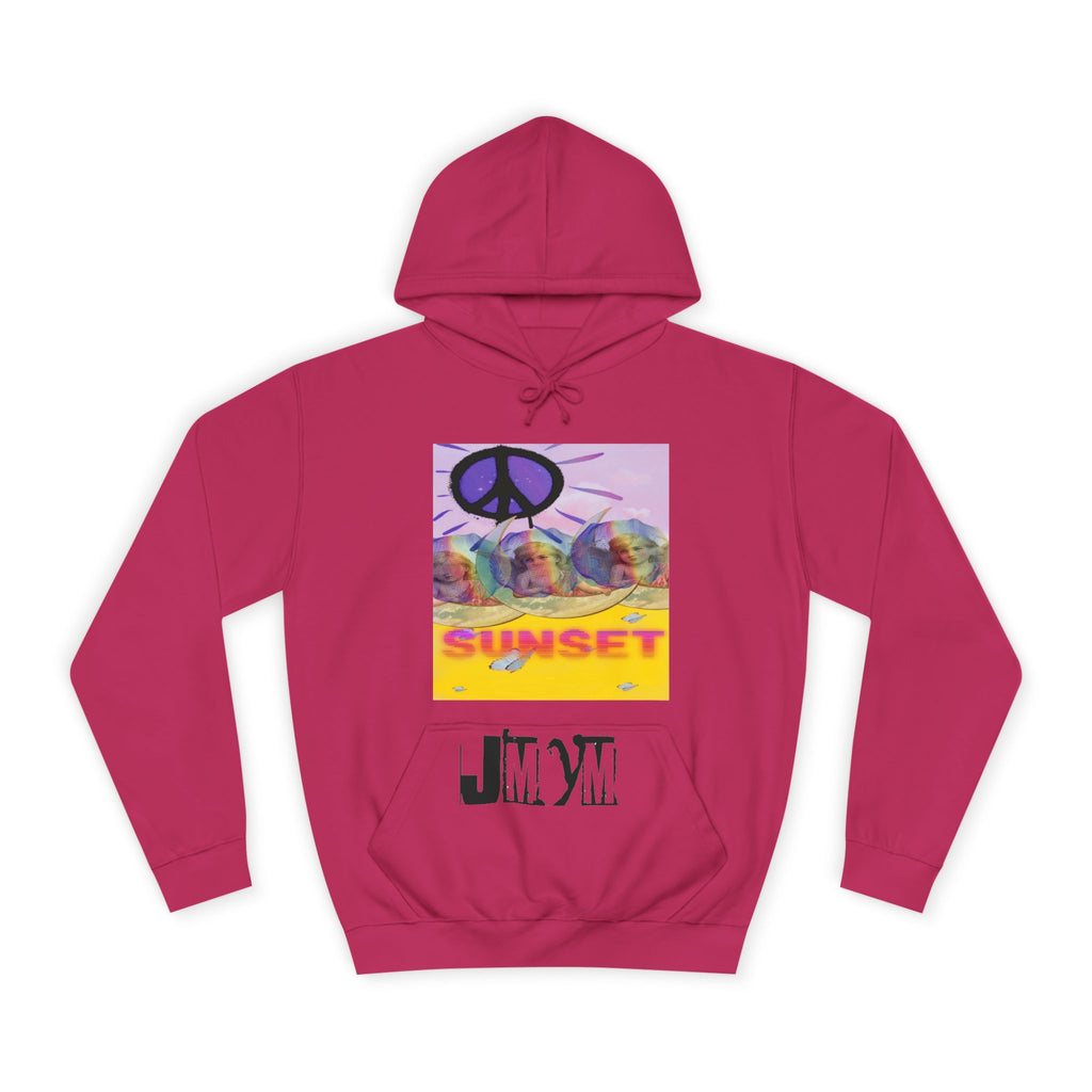 Peaceful sunset unisex hoodie