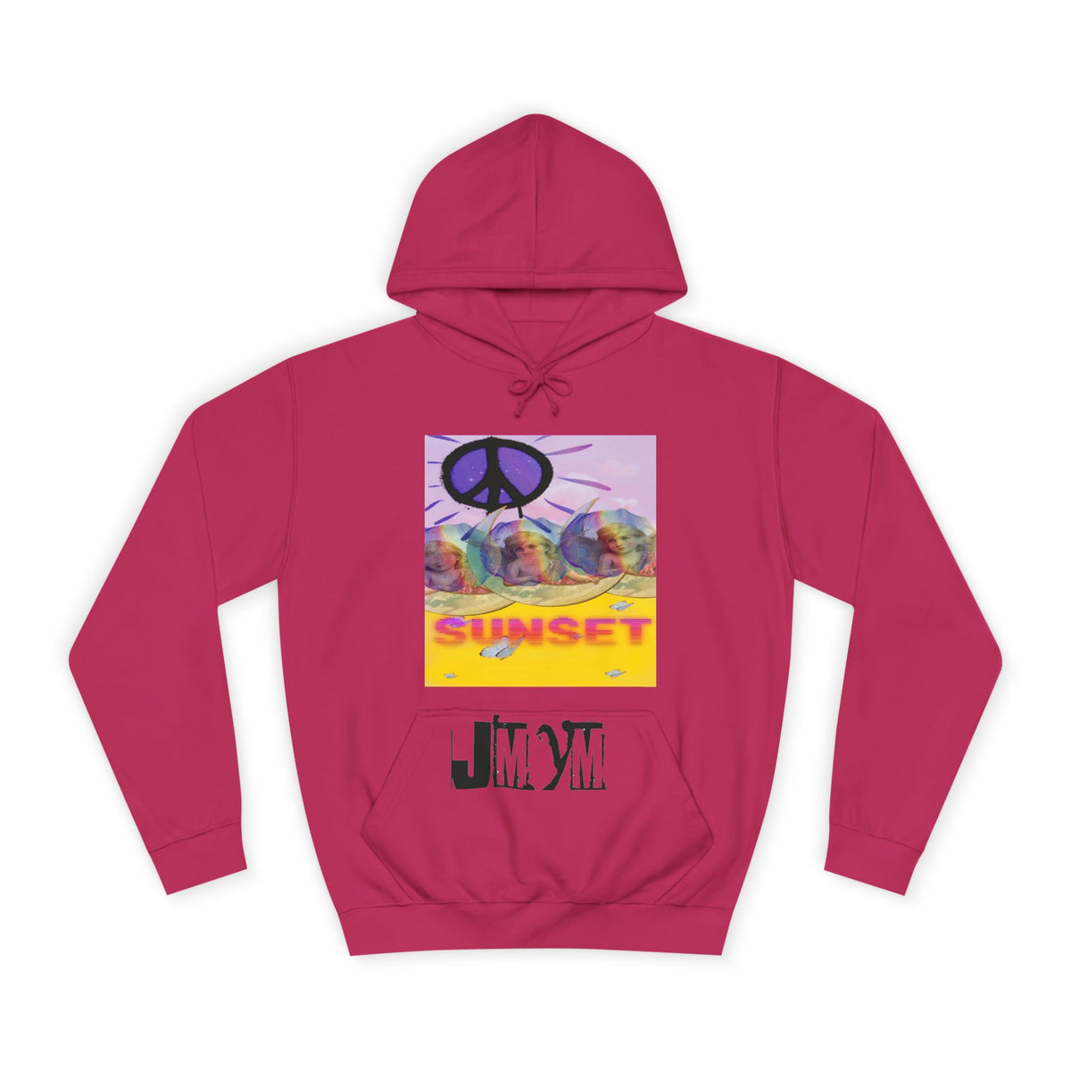 Peaceful sunset unisex hoodie