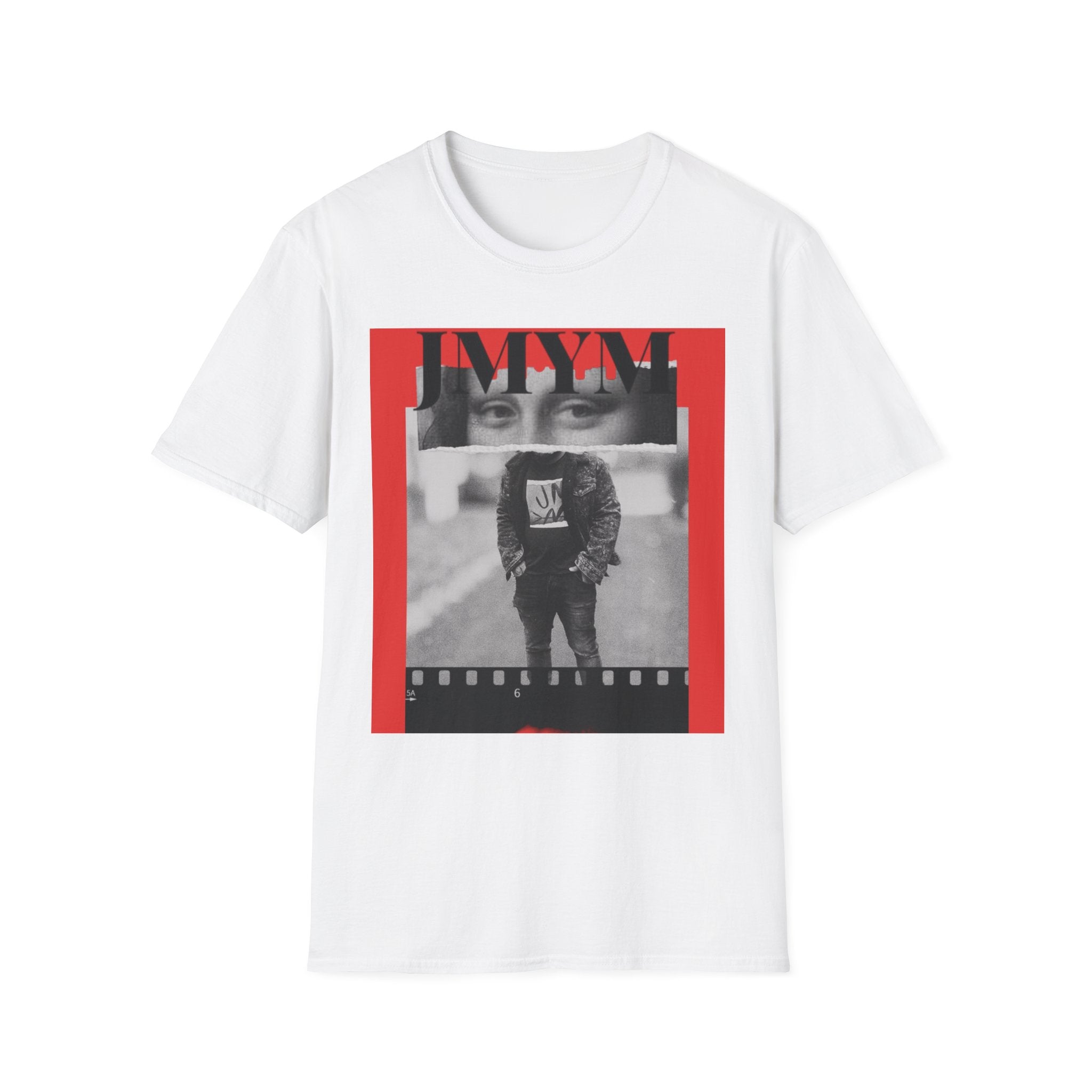 Mona Lisa Eyes Artist Logo Tee — JMYM Signature Art T-Shirt
