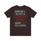 Unisex Jersey Tee - "JMYM: Just Make Ya Marc" Graphic T-Shirt