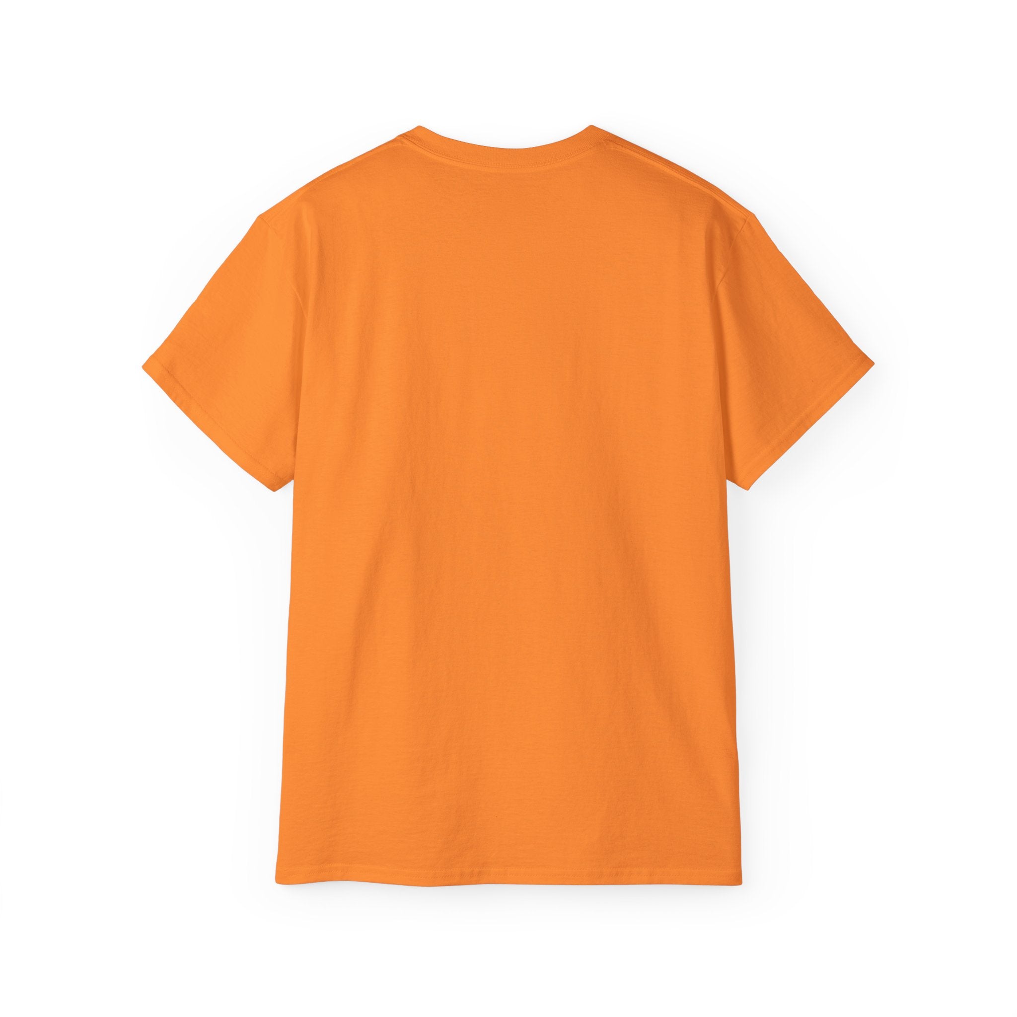 Abstract Graffiti Collage Tee — "JUS MAKE YA MARC" Street Art Graphic Shirt