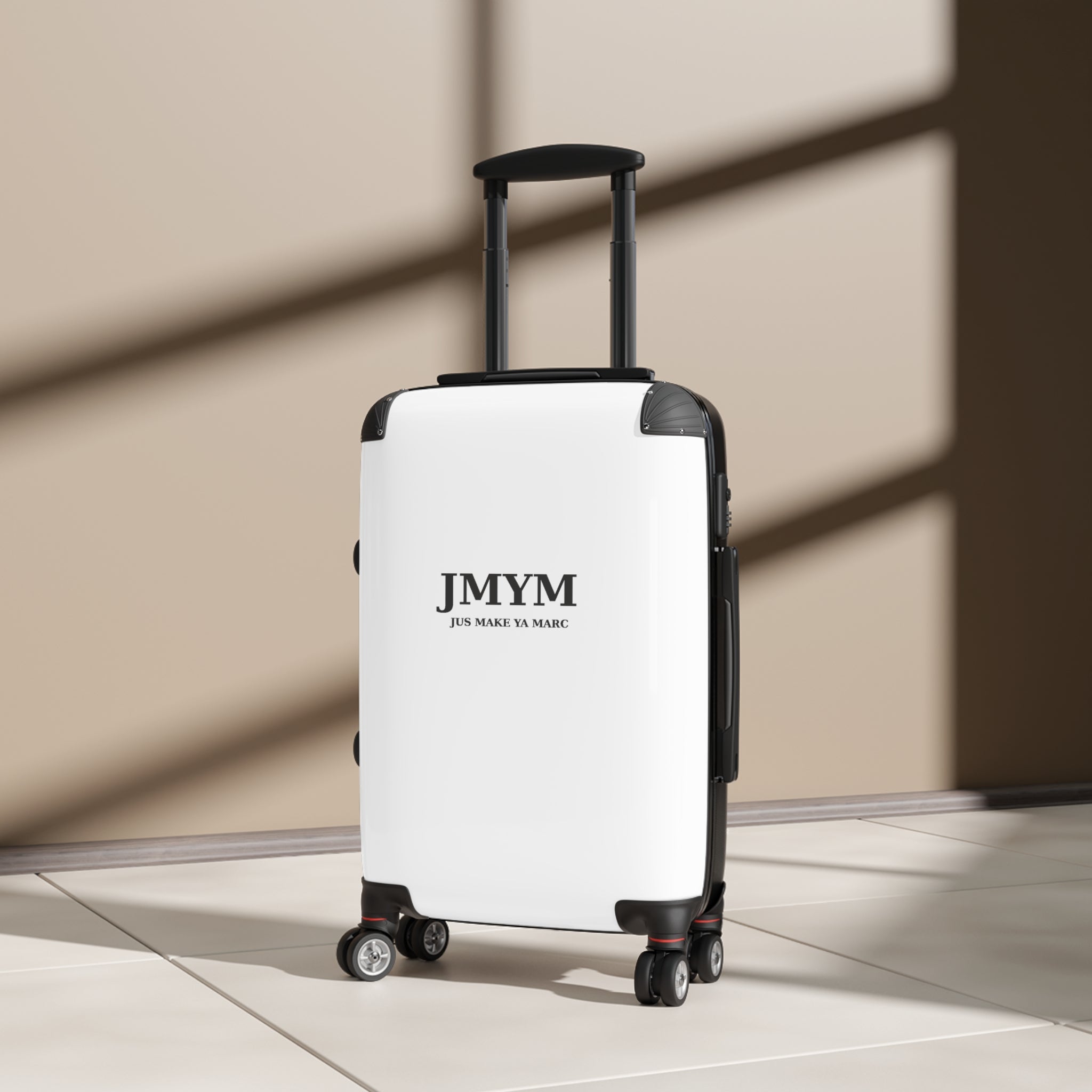 Monogram JMYM Carry-On Suitcase – Personalized Travel Luggage