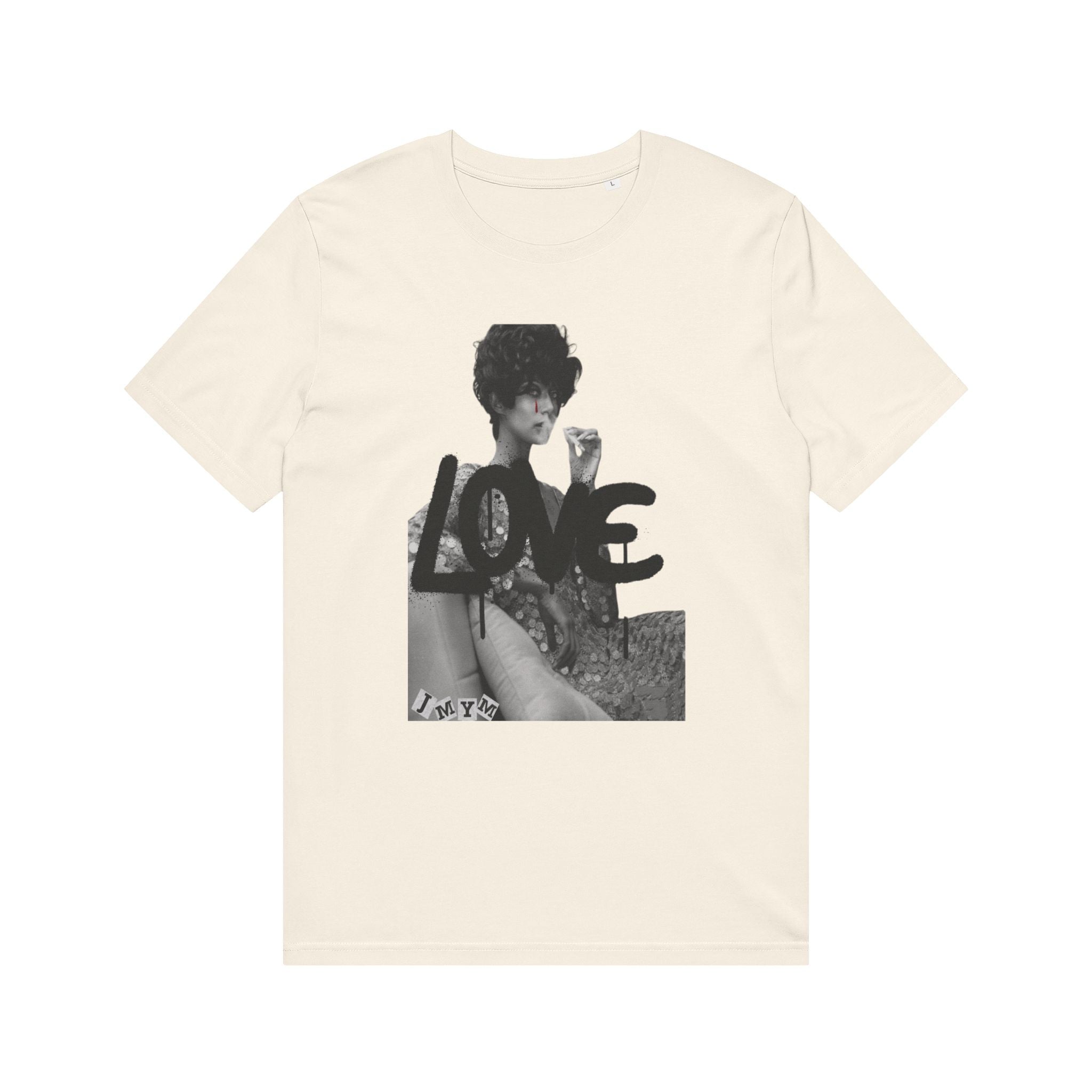 Love Graphic T‑Shirt — Vintage Photo Typography Tee