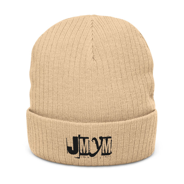 Beanie Hat JMYM Embroidery Knit