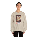 Vintage Collage Crewneck Sweatshirt — AM Barcode Graphic