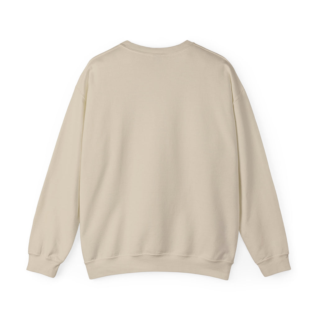 Vintage Collage Crewneck Sweatshirt — AM Barcode Graphic