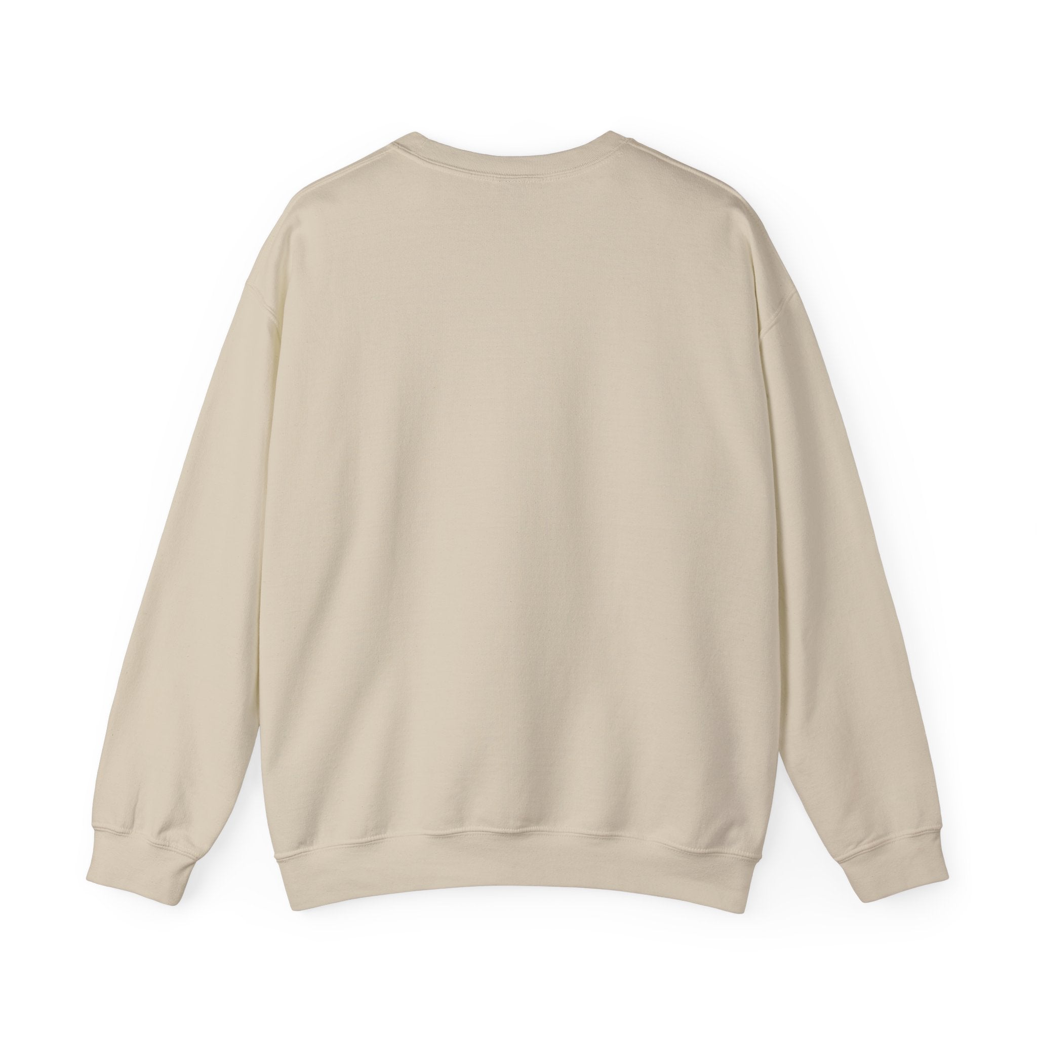 Vintage Collage Crewneck Sweatshirt — AM Barcode Graphic