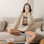 Vintage Collage Crewneck Sweatshirt — AM Barcode Graphic