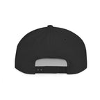 Flat Bill Snapback Hat — “jus make ya marc” Signature Logo