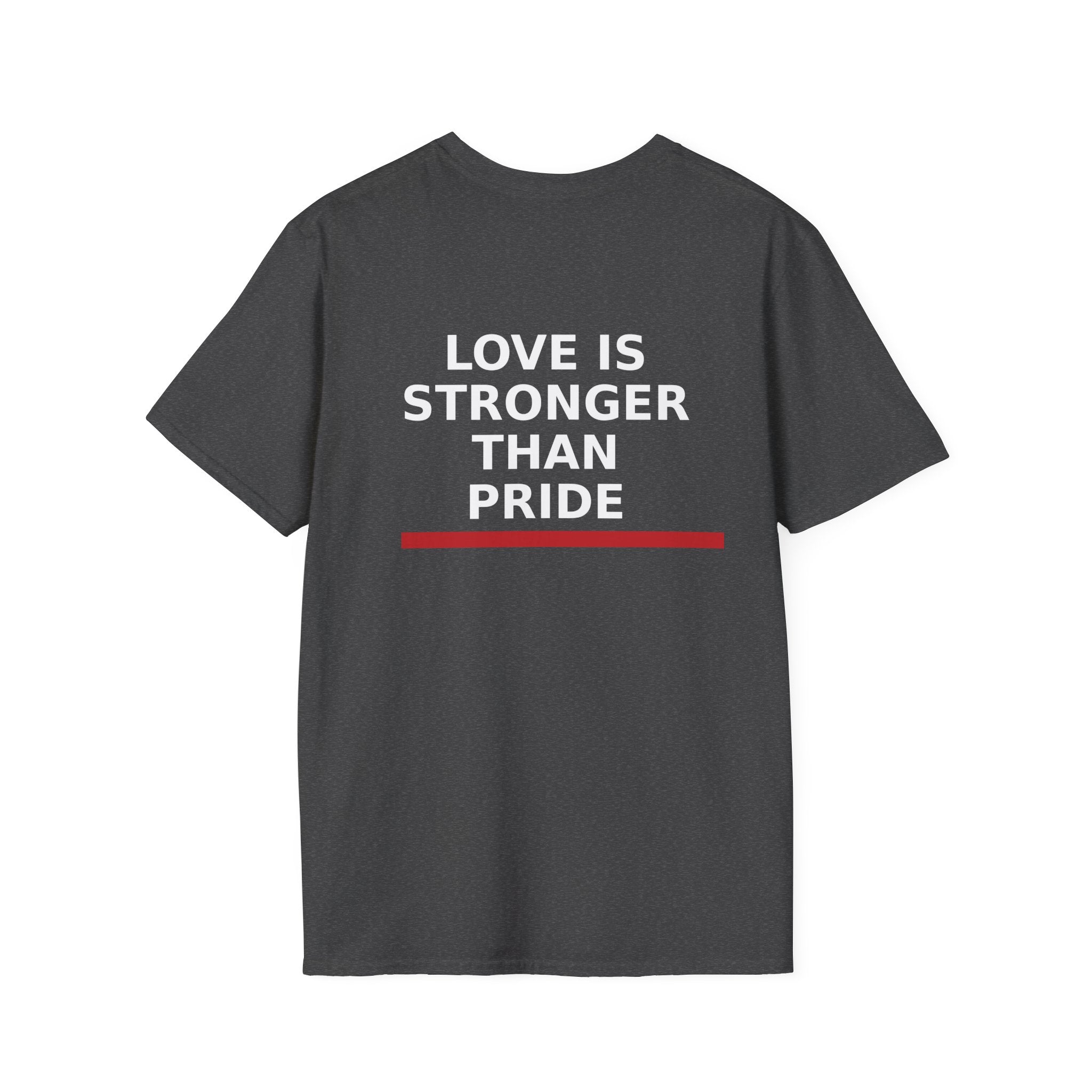 Love Is Stronger Than Pride T-Shirt — Sade Lyric Design