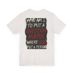 Unisex Jersey Tee - "JMYM: Just Make Ya Marc" Graphic T-Shirt
