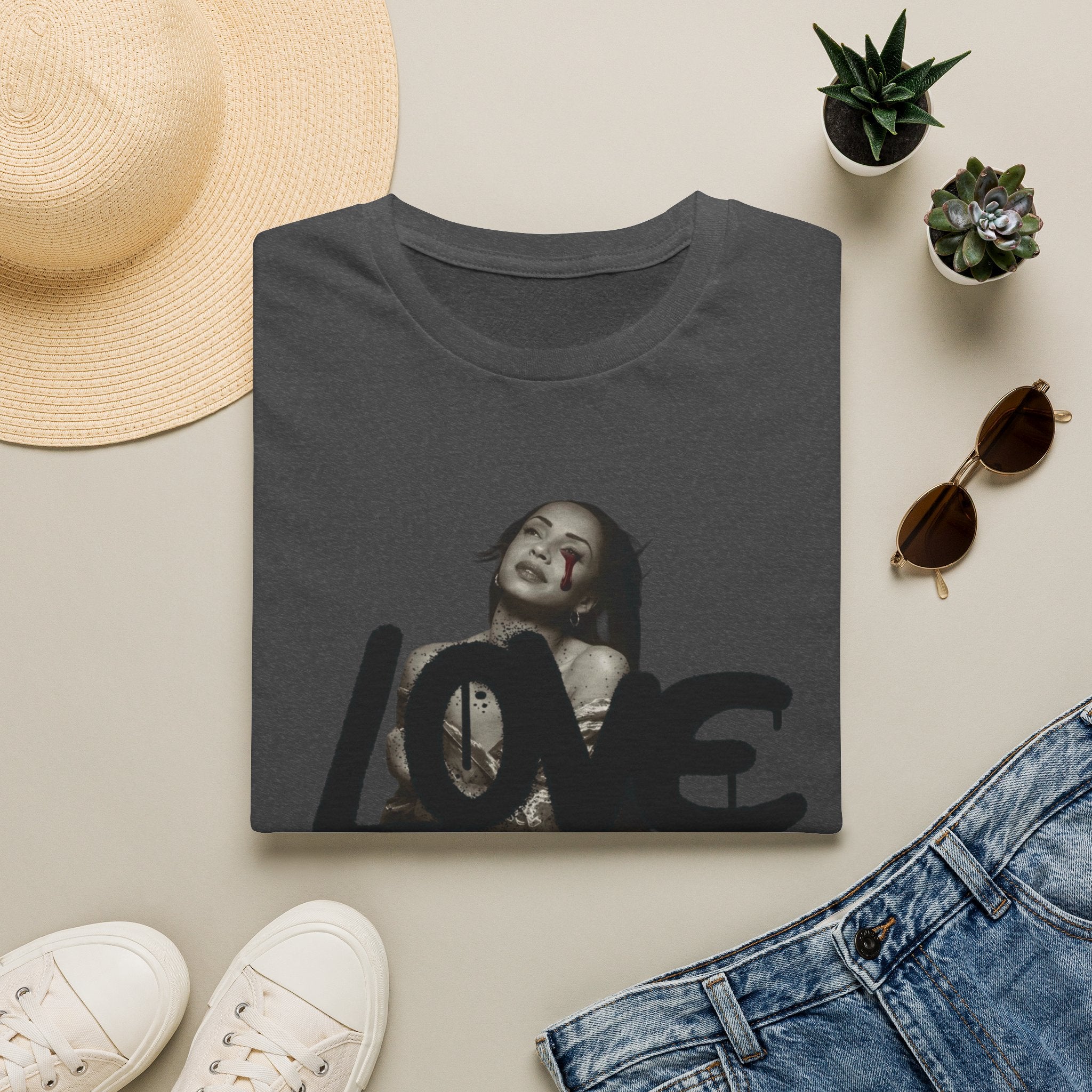 Love Is Stronger Than Pride T-Shirt — Sade Lyric Design
