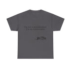 Innovator Quote Tee — "I'm not a trendsetter I'm an innovator" Cotton T‑Shirt