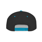 Flat Bill Snapback Hat — “jus make ya marc” Signature Logo
