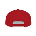 Flat Bill Snapback Hat — “jus make ya marc” Signature Logo