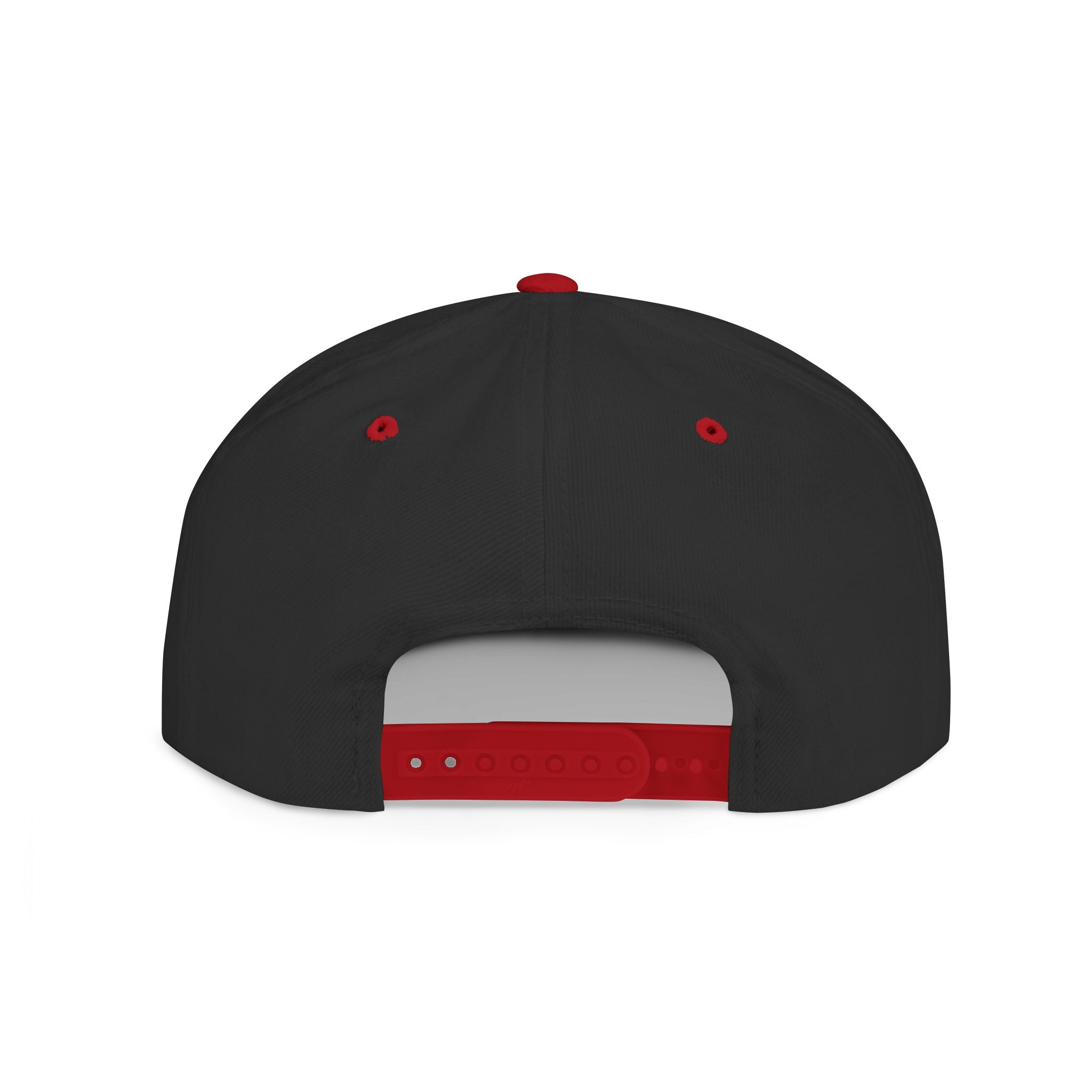 Flat Bill Snapback Hat — “jus make ya marc” Signature Logo