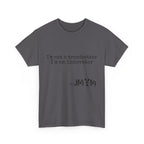 Innovator Quote Tee — "I'm not a trendsetter I'm an innovator" Cotton T‑Shirt
