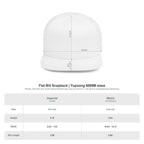 Flat Bill Snapback Hat — “jus make ya marc” Signature Logo