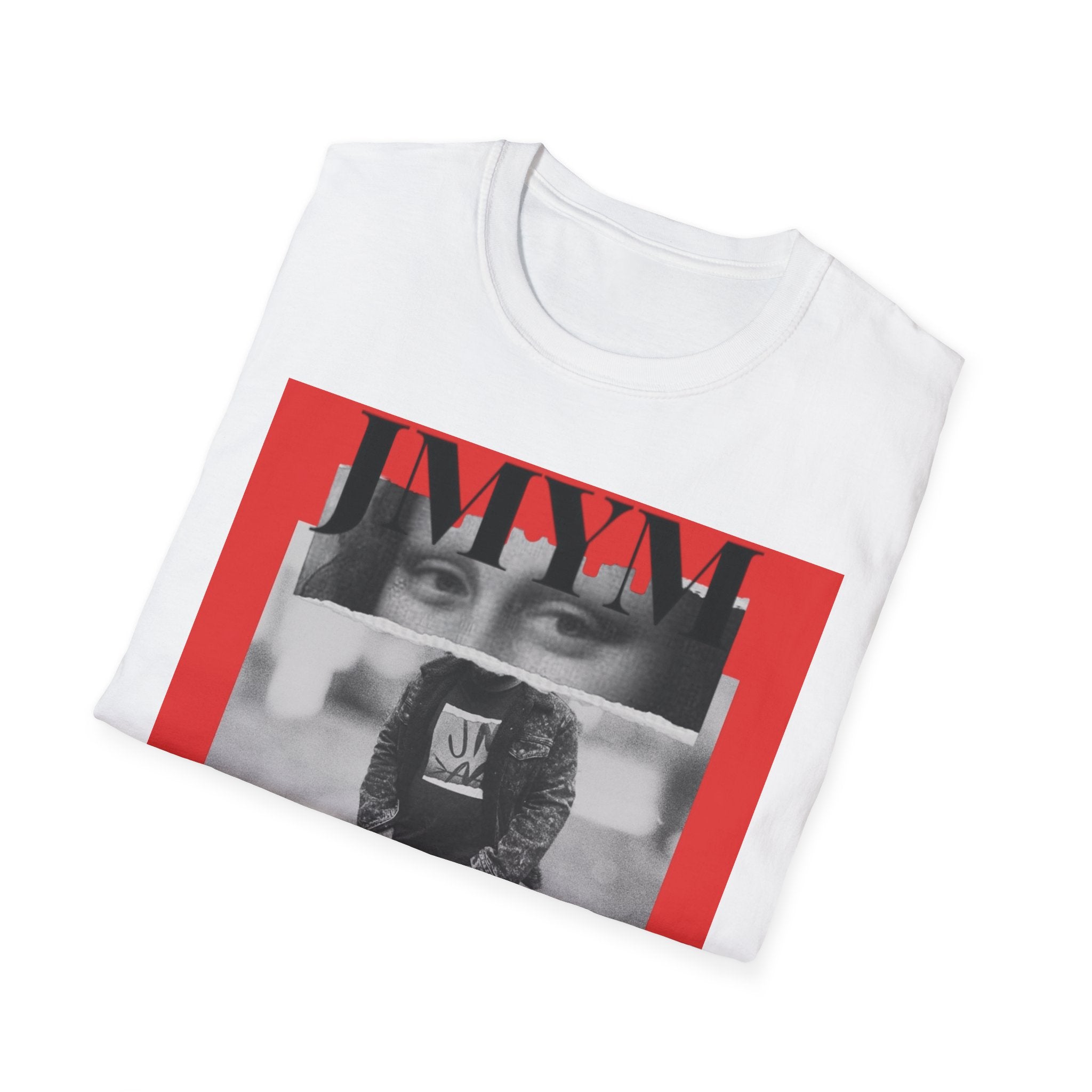 Mona Lisa Eyes Artist Logo Tee — JMYM Signature Art T-Shirt