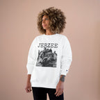 Jerzee Crewneck Sweatshirt - Vintage Hip Hop Group Photo Graphic