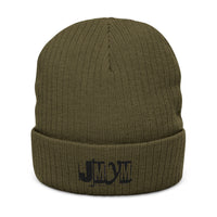 Beanie Hat JMYM Embroidery Knit