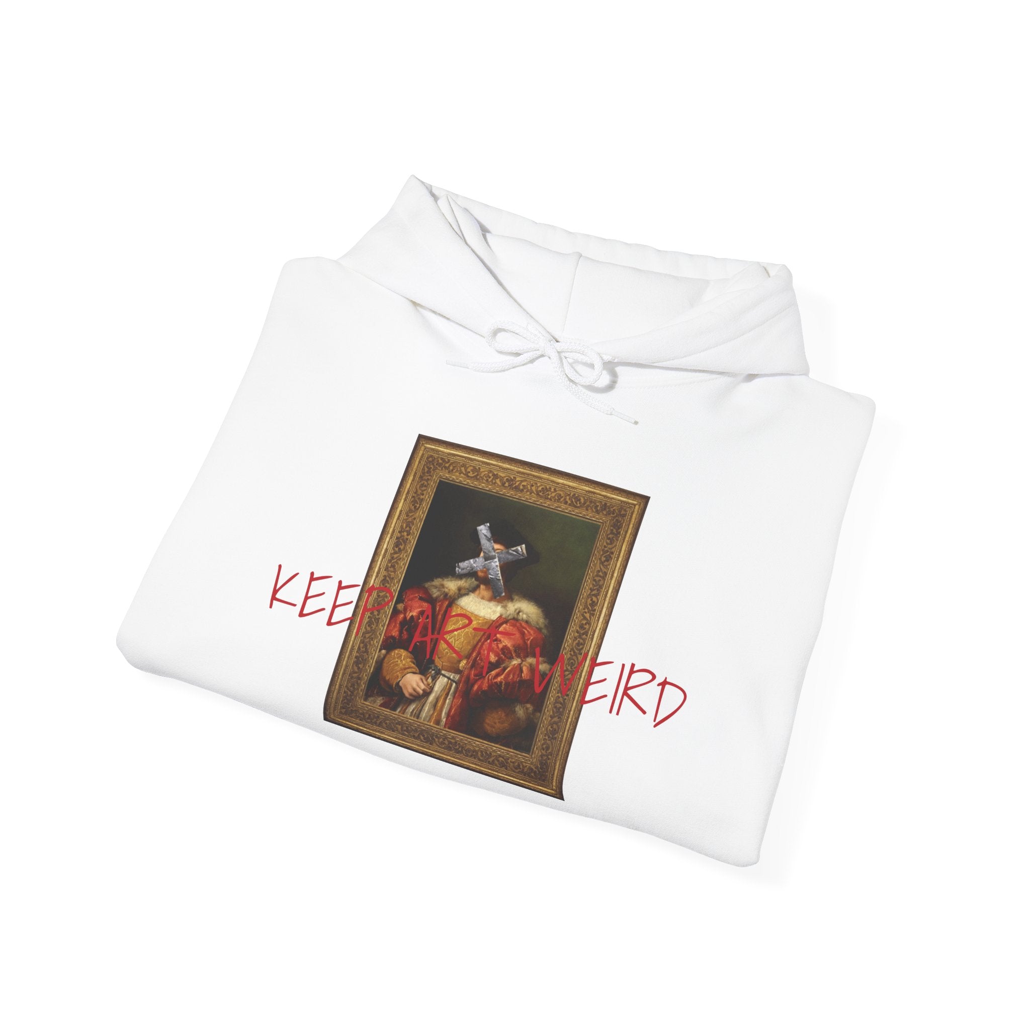Keep art weird custom stand out hoodie