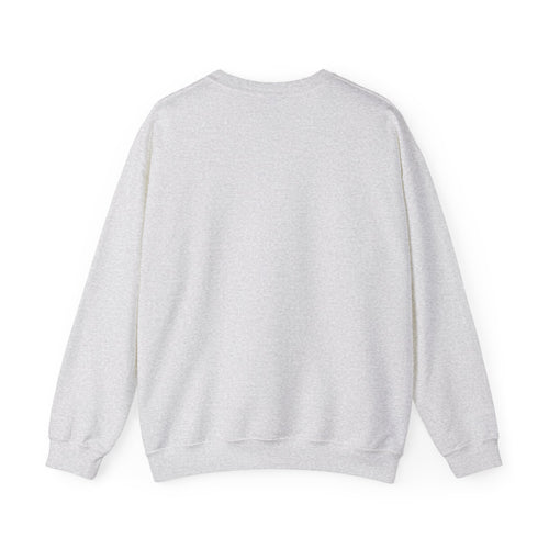 Crewneck Sweatshirt — Upside-Down 'YA MARC / JUS MAKE' Graphic