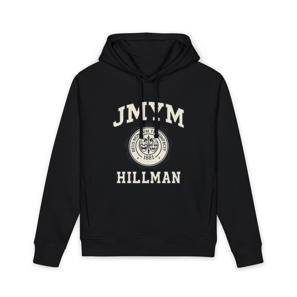 Different World x JMYM Logo Hoodie — Organic Side Pocket Sounder