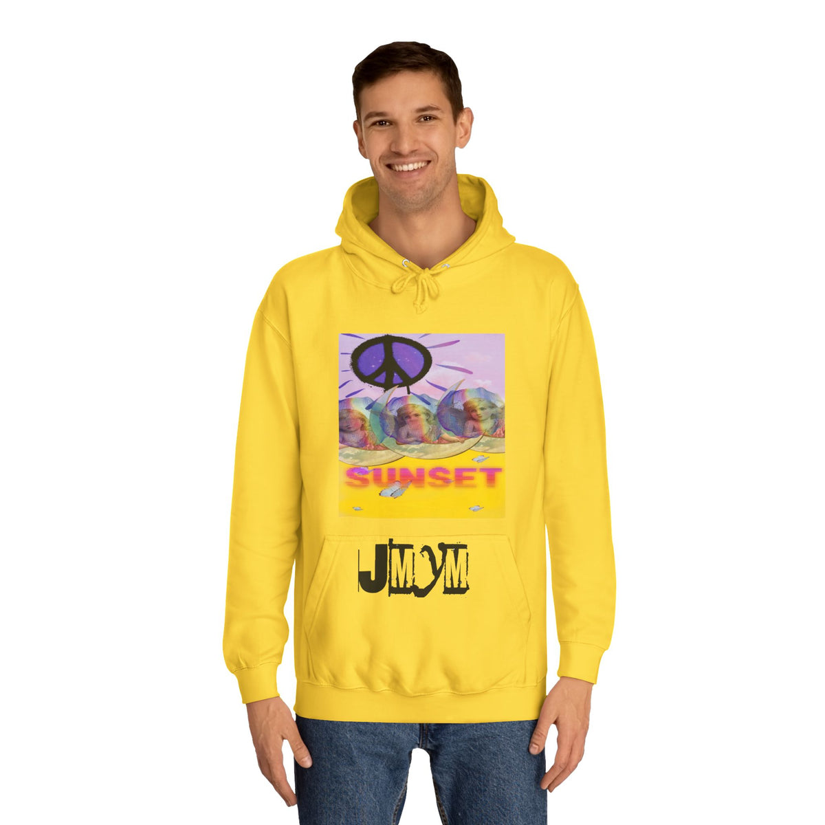 Peaceful sunset unisex hoodie