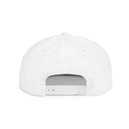 Flat Bill Snapback Hat — “jus make ya marc” Signature Logo