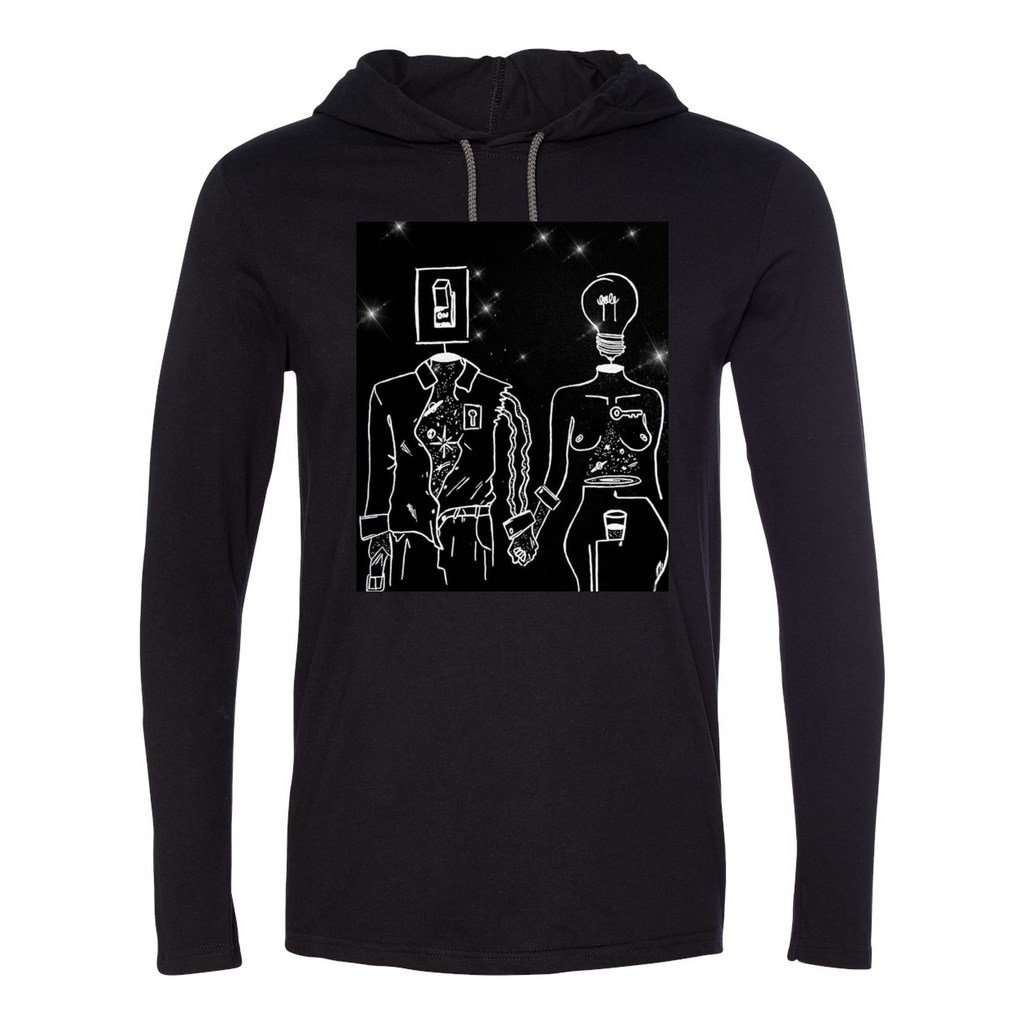 Lightweight Long Sleeve Hooded T-Shirt
